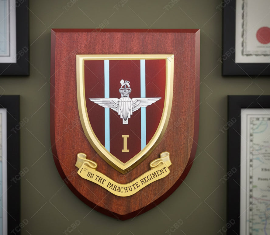 1 PARA - Wall Shield Plaque | MOD Licensed Seller | Regimental
