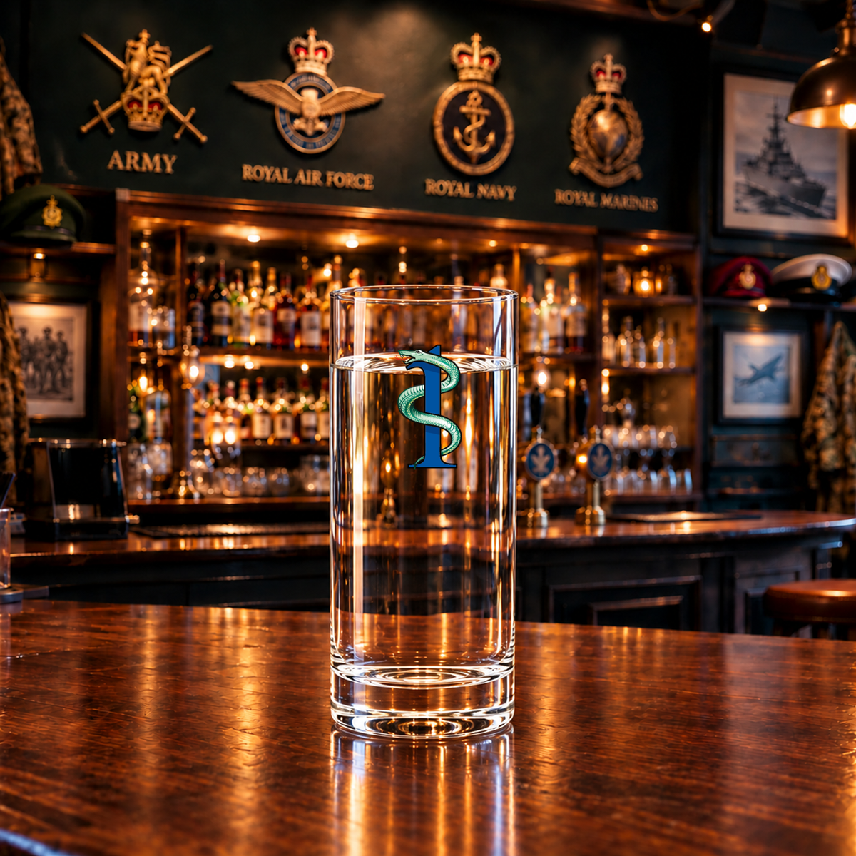 1 Med Regt - Highball Glass
