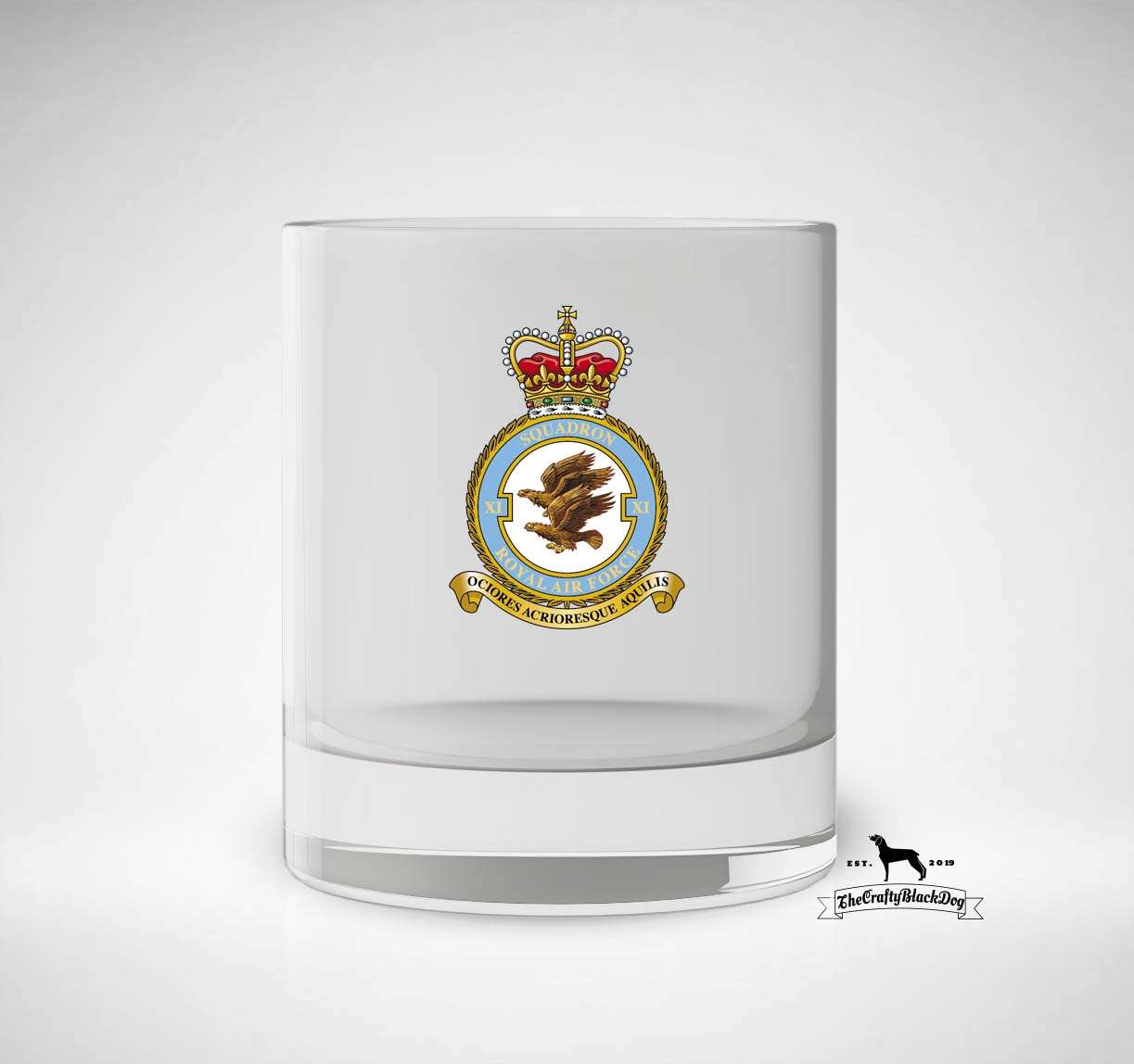 11 Squadron RAF - Whiskey/Spirit Glass