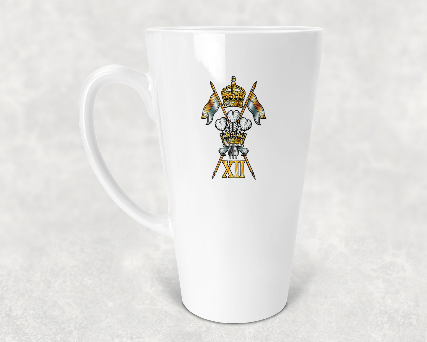 12th Royal Lancers - Latte Mug 17oz