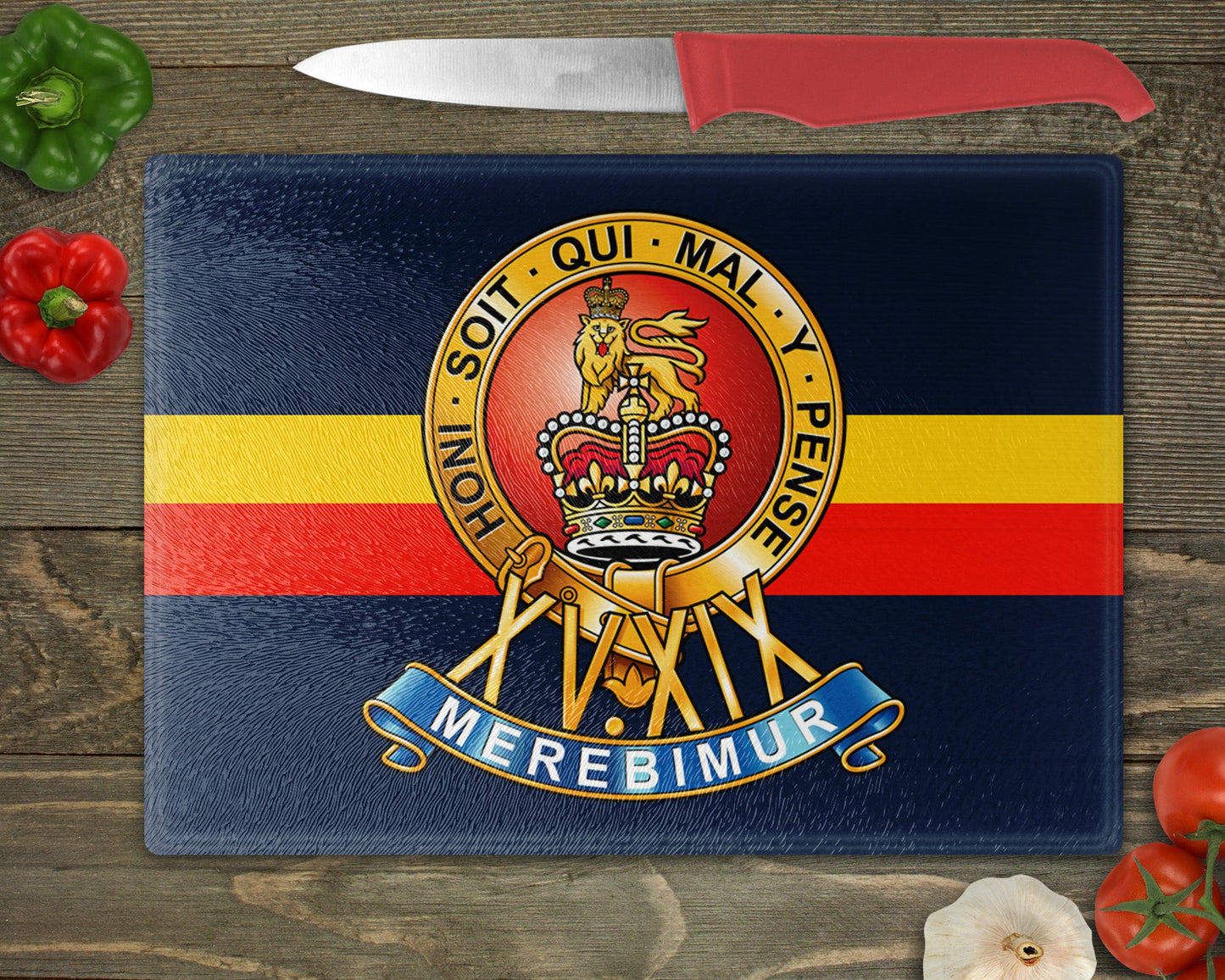 15th/19th The King's Royal Hussars - Cutting Board