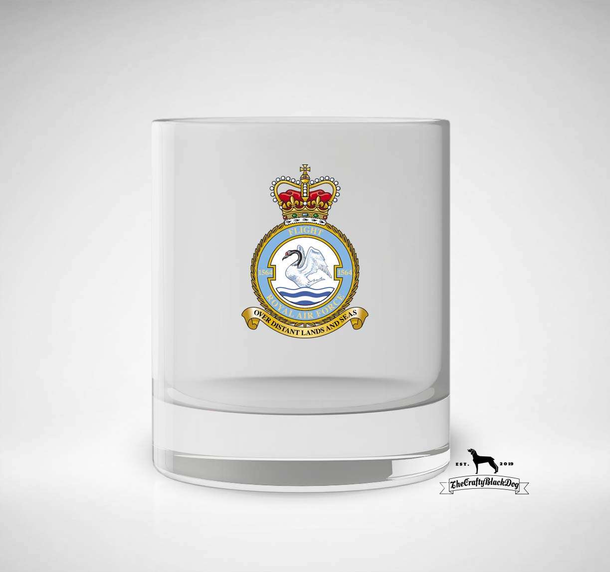1564 Flight RAF - Whiskey/Spirit Glass