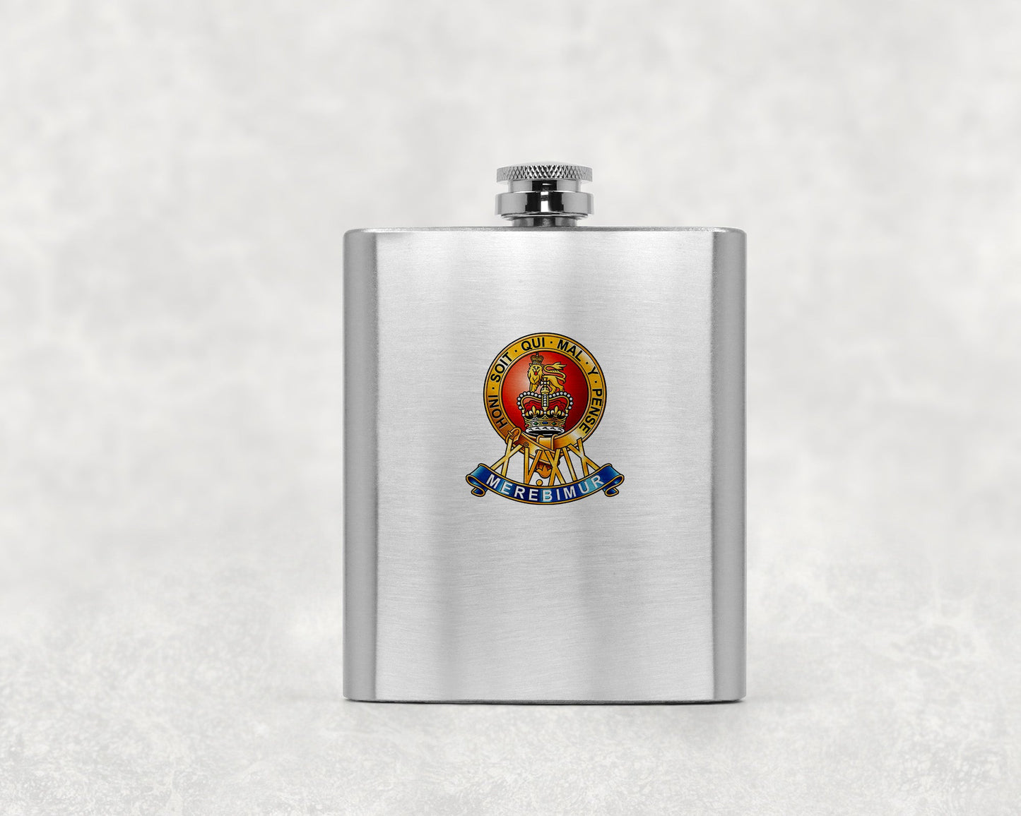15th/19th The King's Royal Hussars - Hip Flask