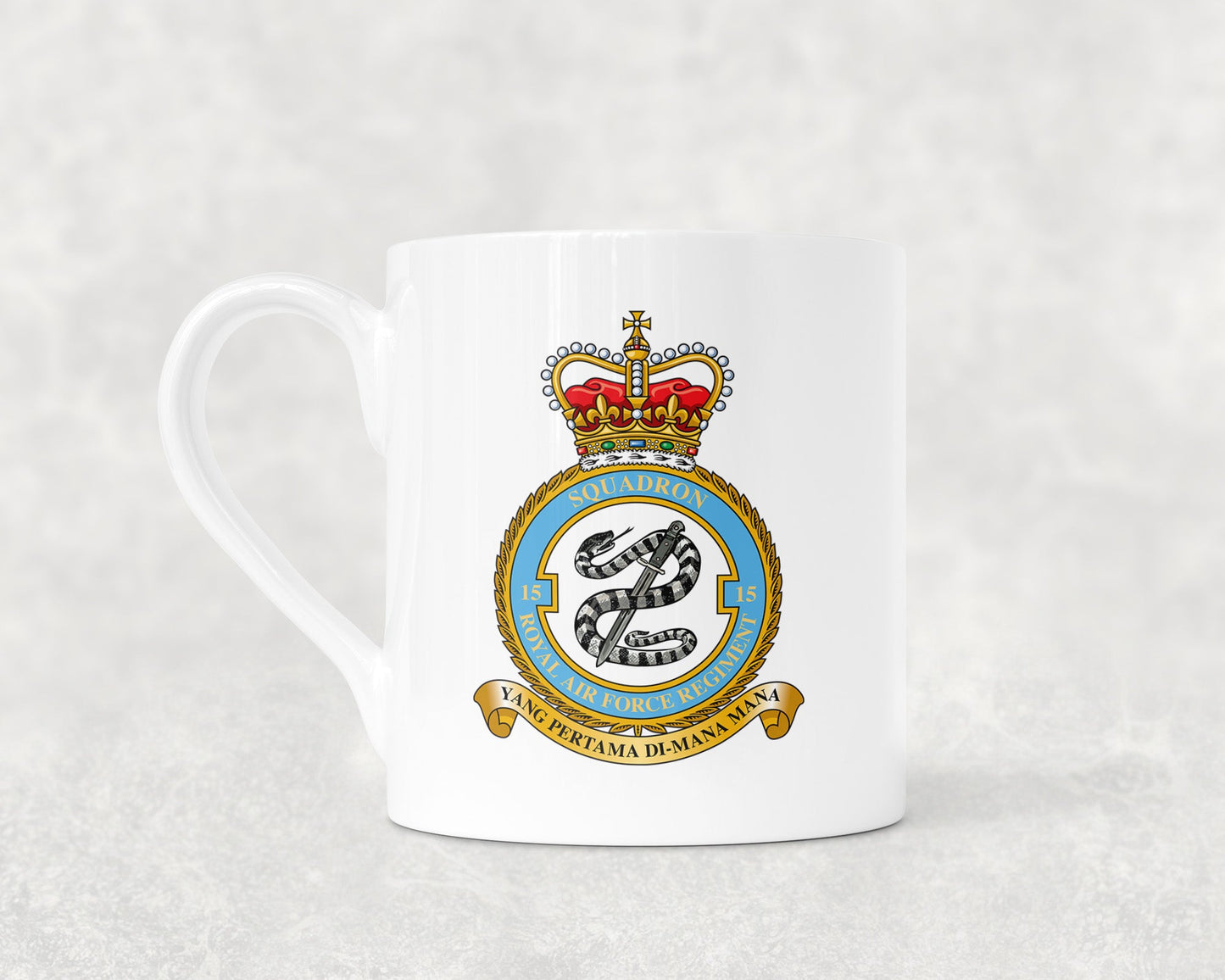 15 Sqn RAF Regiment - Bone China Mug