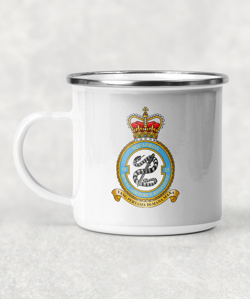 15 Sqn RAF Regiment - Enamel Mug