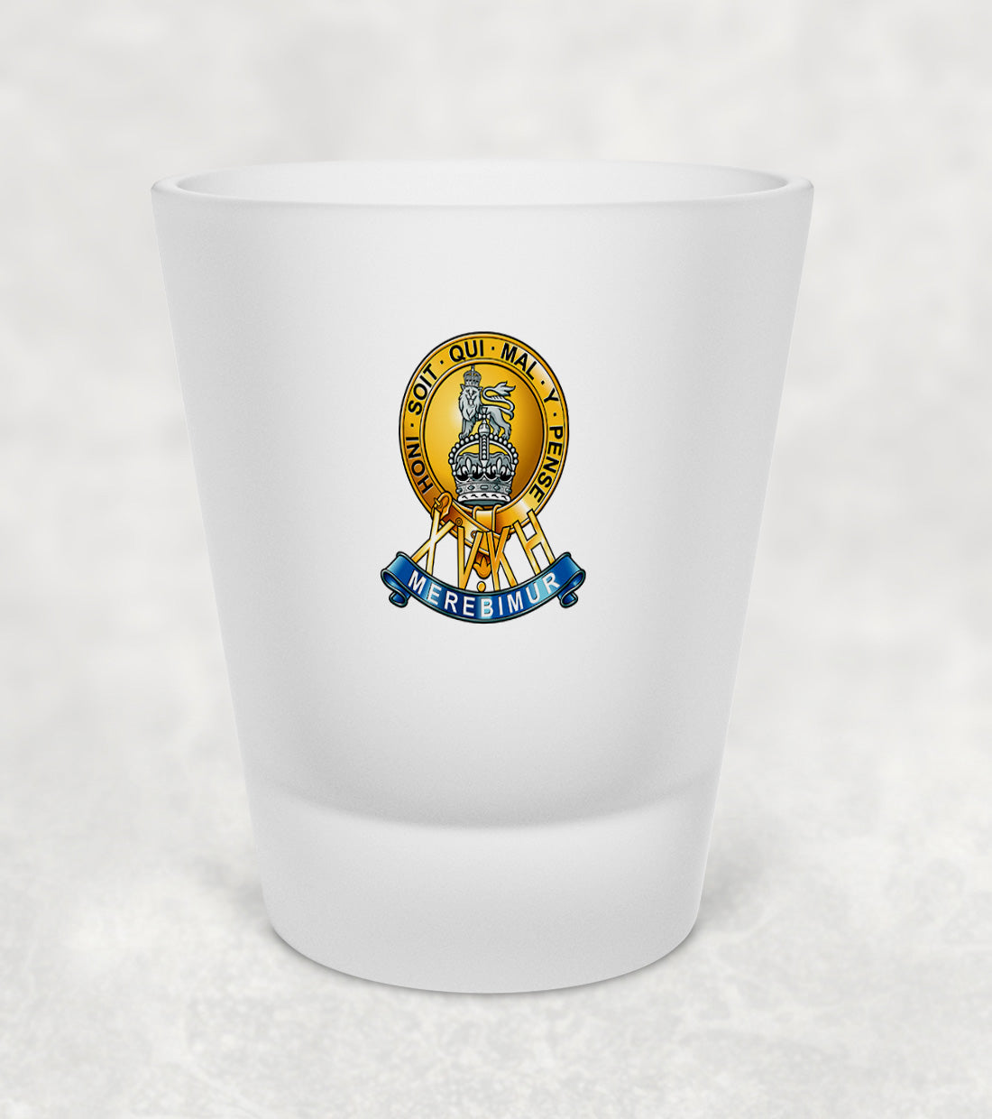 15th The King's Hussars - Shot Glass