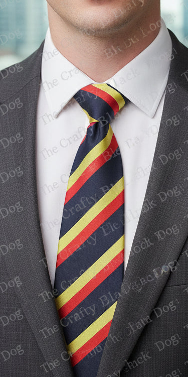 15th/19th The King's Royal Hussars - Stripe Tie