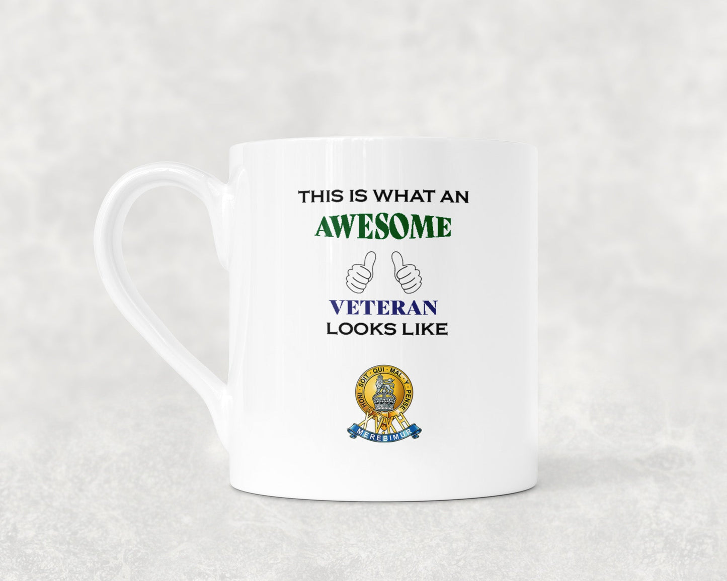 15th The King's Hussars - Veteran - Bone China Mug