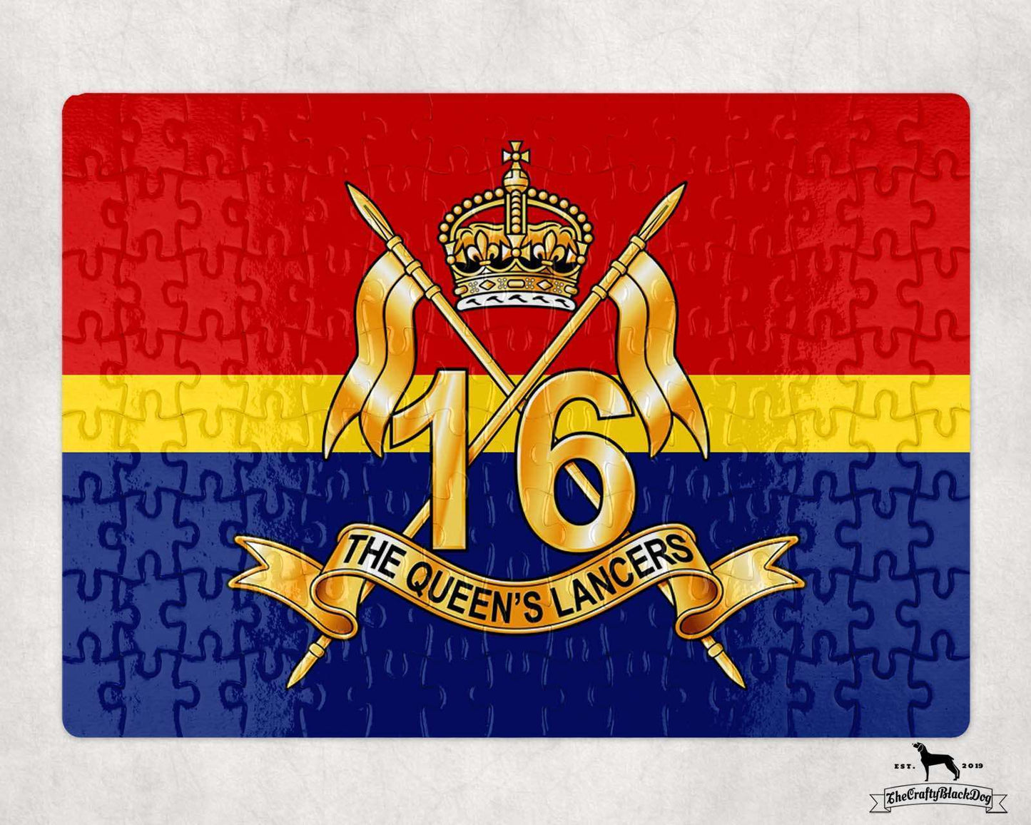 16th/5th The Queen's Royal Lancers - Jigsaw Puzzle (120 Piece)