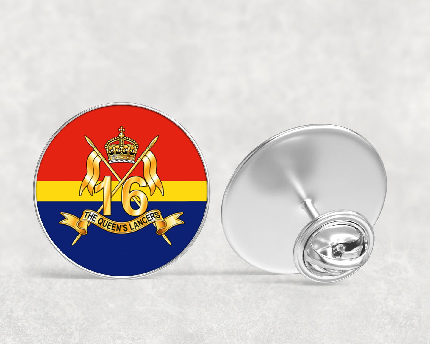 16th/5th The Queen's Royal Lancers - Lapel Pin