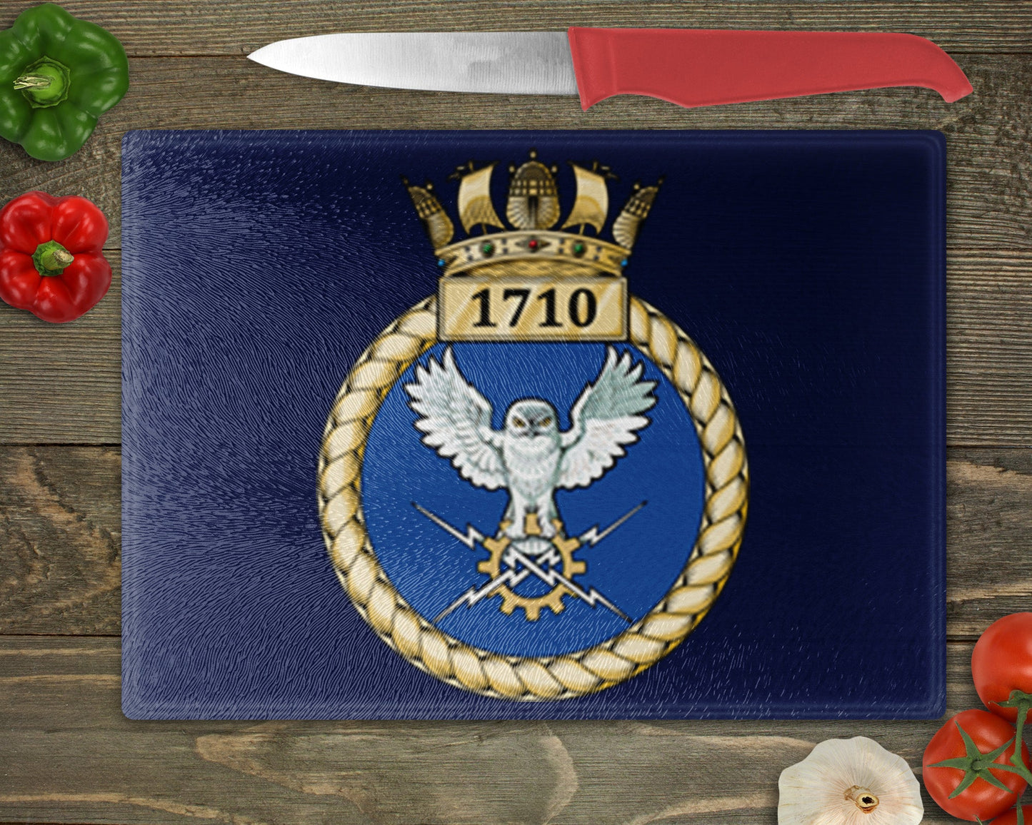 1710 Naval Air Squadron - Cutting Board