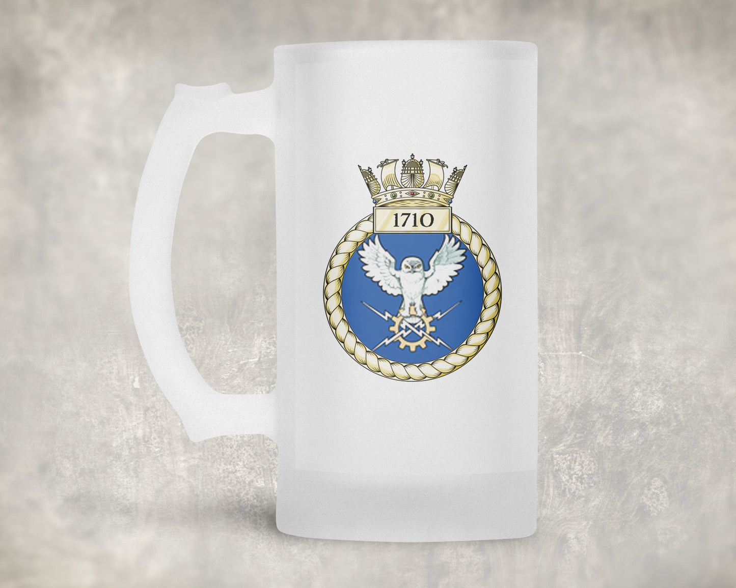 1710 Naval Air Squadron - Frosted Stein/Tankard/Beer Mug - Frosted Stein/Tankard/Beer Mug