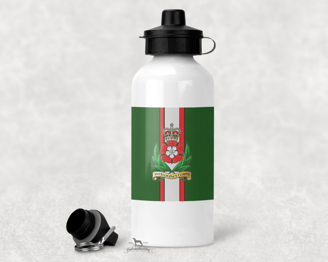 INTELLIGENCE CORPS - ALUMINIUM WATER BOTTLE