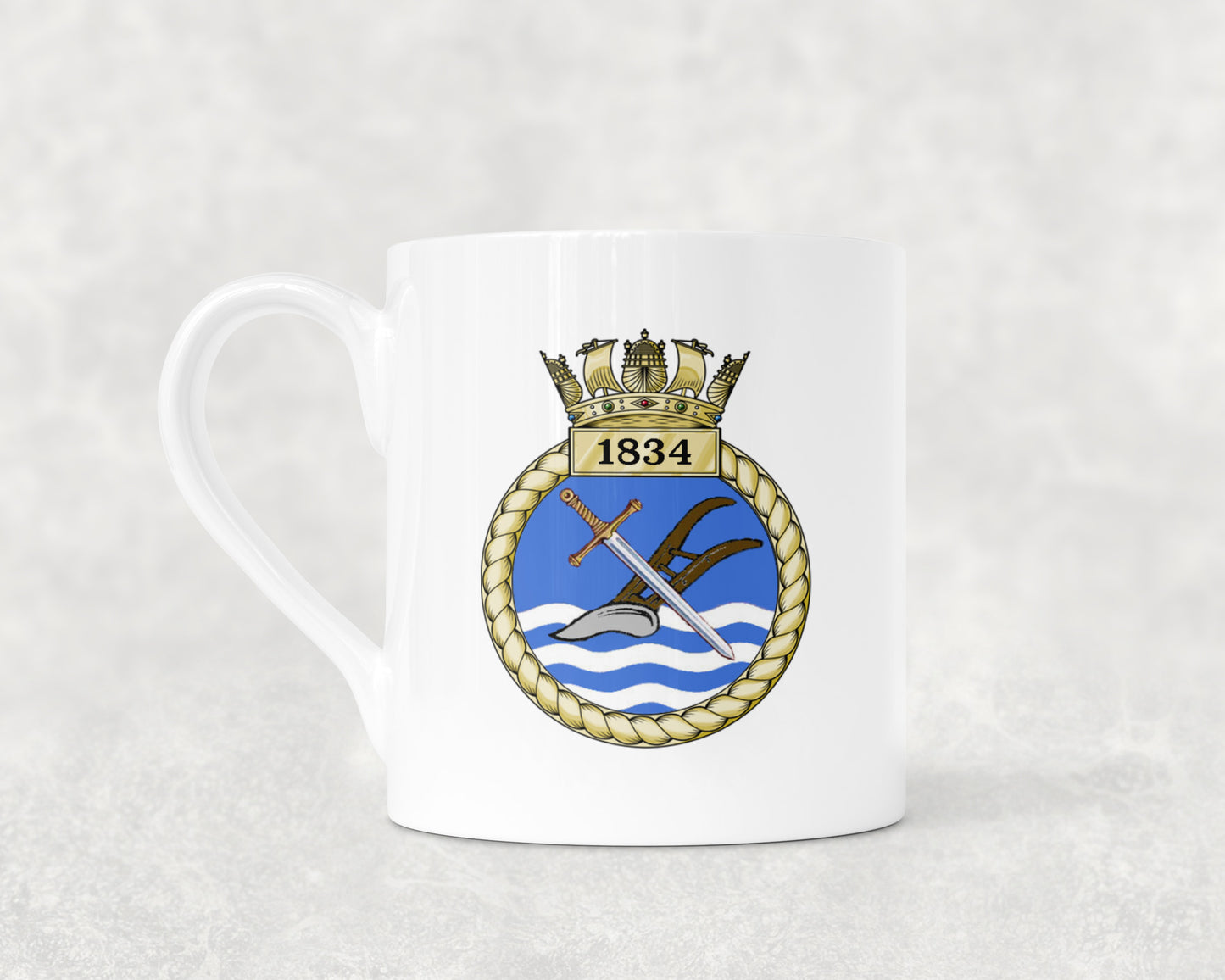 1834 Naval Air Squadron - Bone China Mug