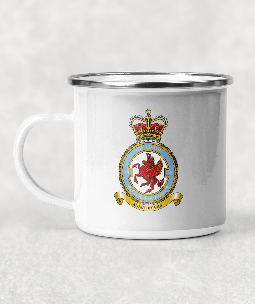18 Squadron RAF - Enamel Mug