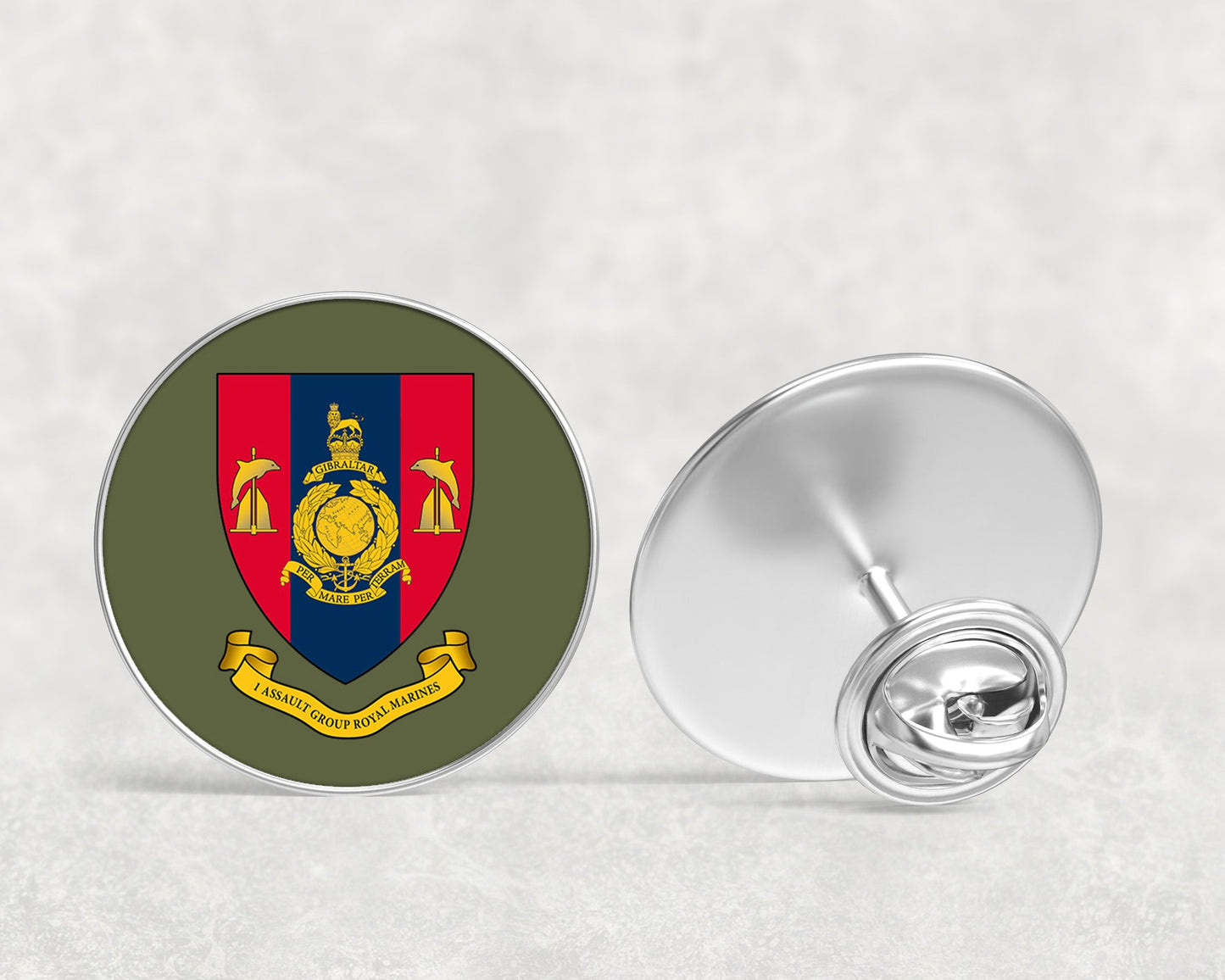 1 Assault Gp RM - Lapel Pin