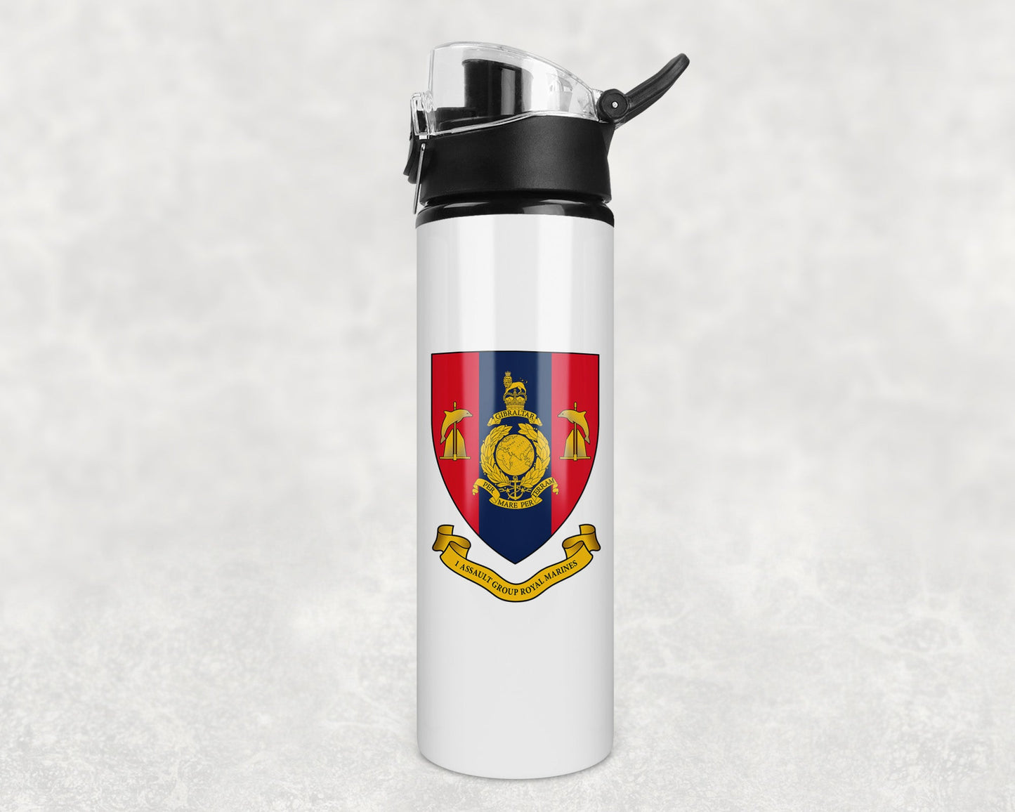 1 Assault Gp RM - Flip Top Water Bottle