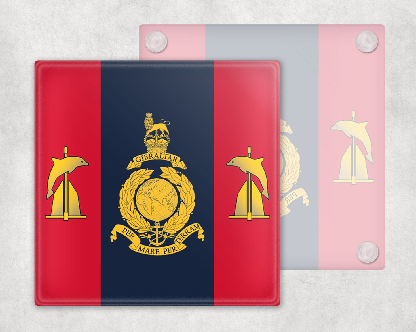 1 Assault Gp RM - Glass Coaster