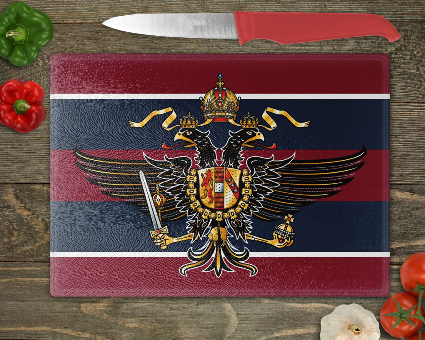 1st The Queen's Dragoon Guards - Cutting Board