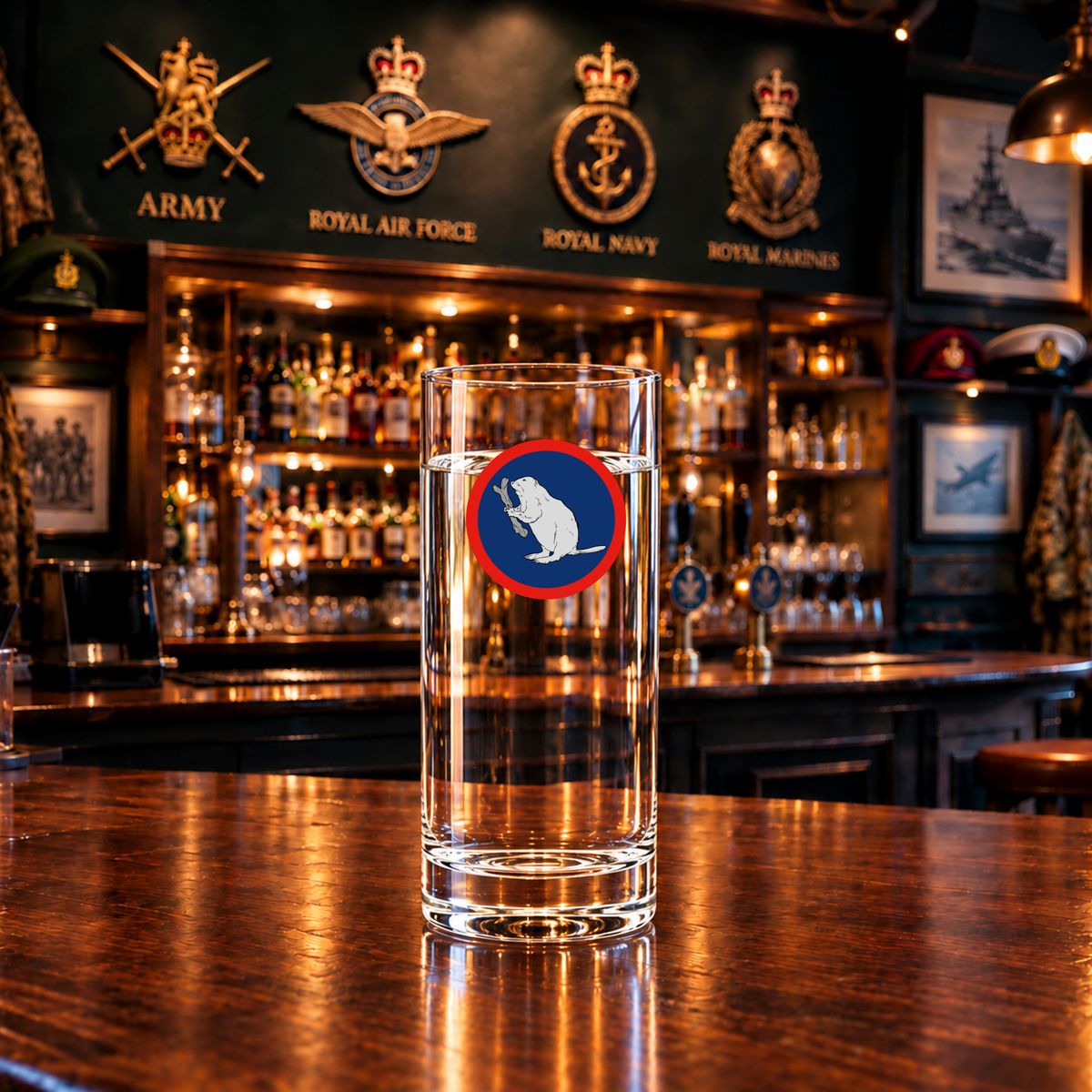 2 Operational Support Group (2 OSG) - Highball Glass | The Crafty Black Dog