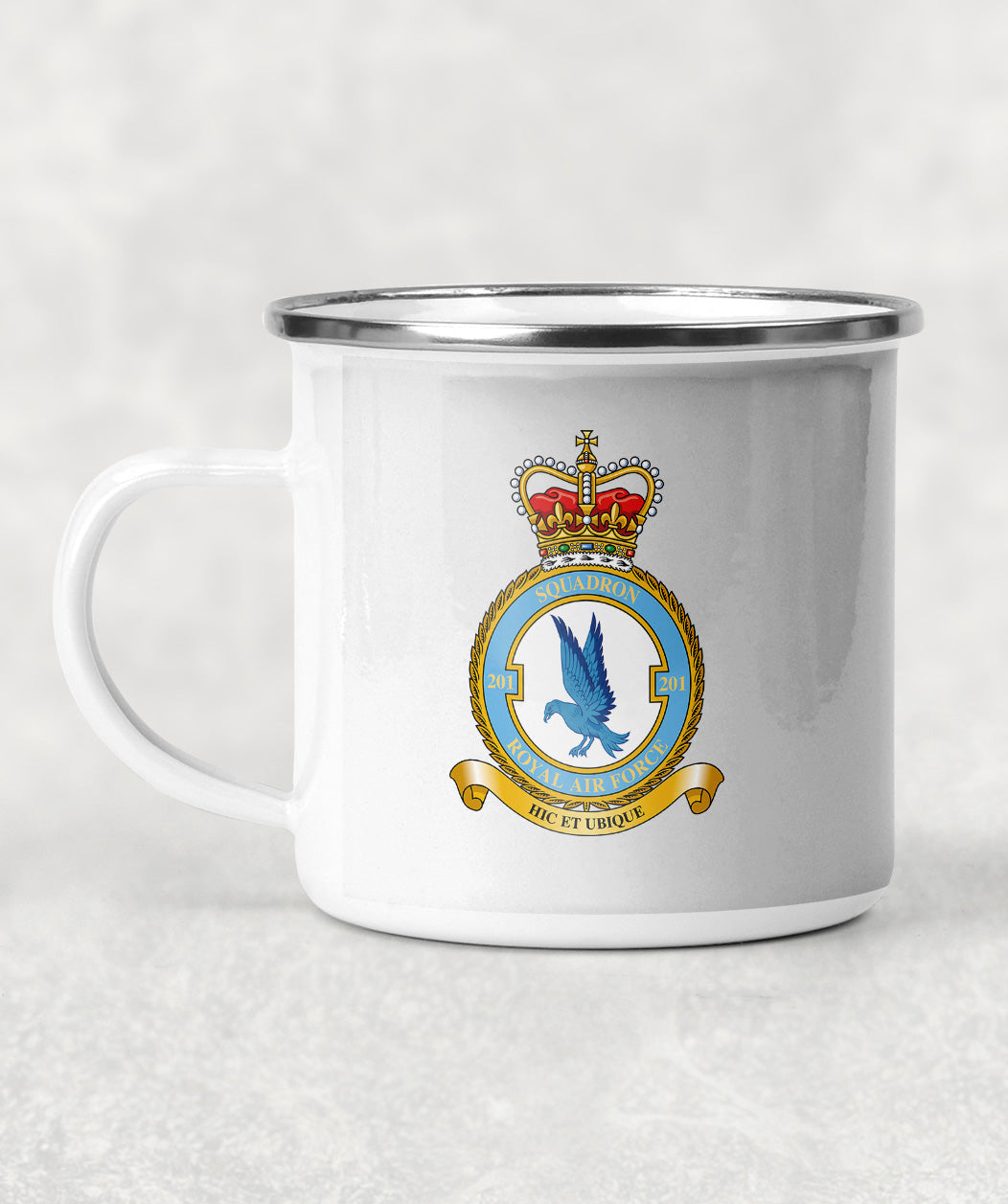 201 Squadron RAF - Enamel Mug