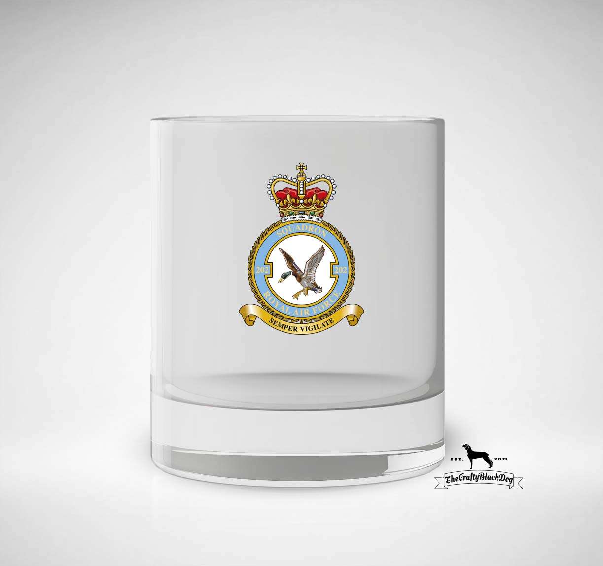 202 Squadron RAF - Whiskey/Spirit Glass