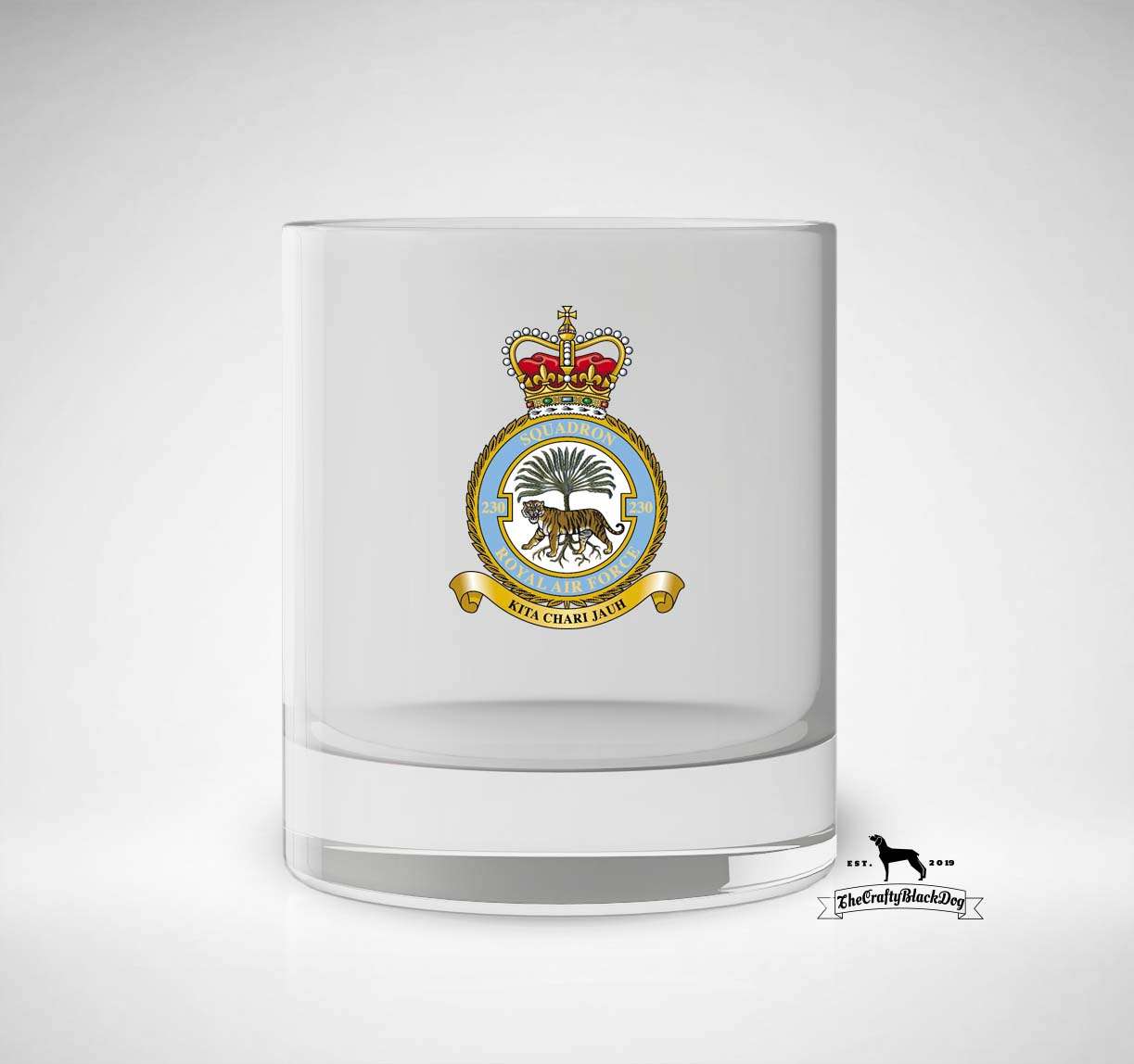 230 Squadron RAF - Whiskey/Spirit Glass