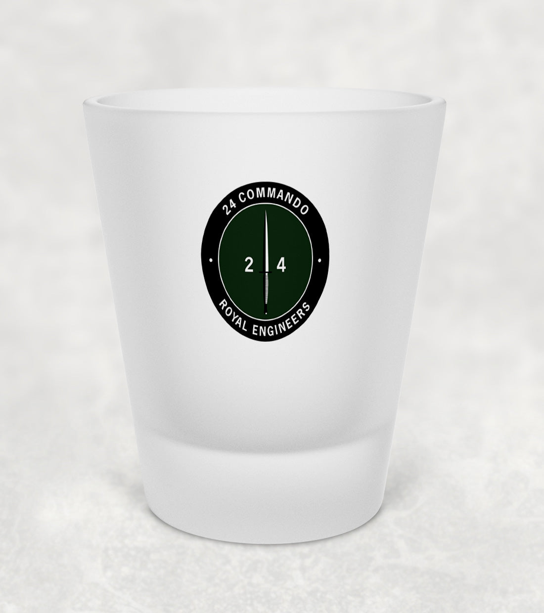 24 Commando RE - Shot Glass