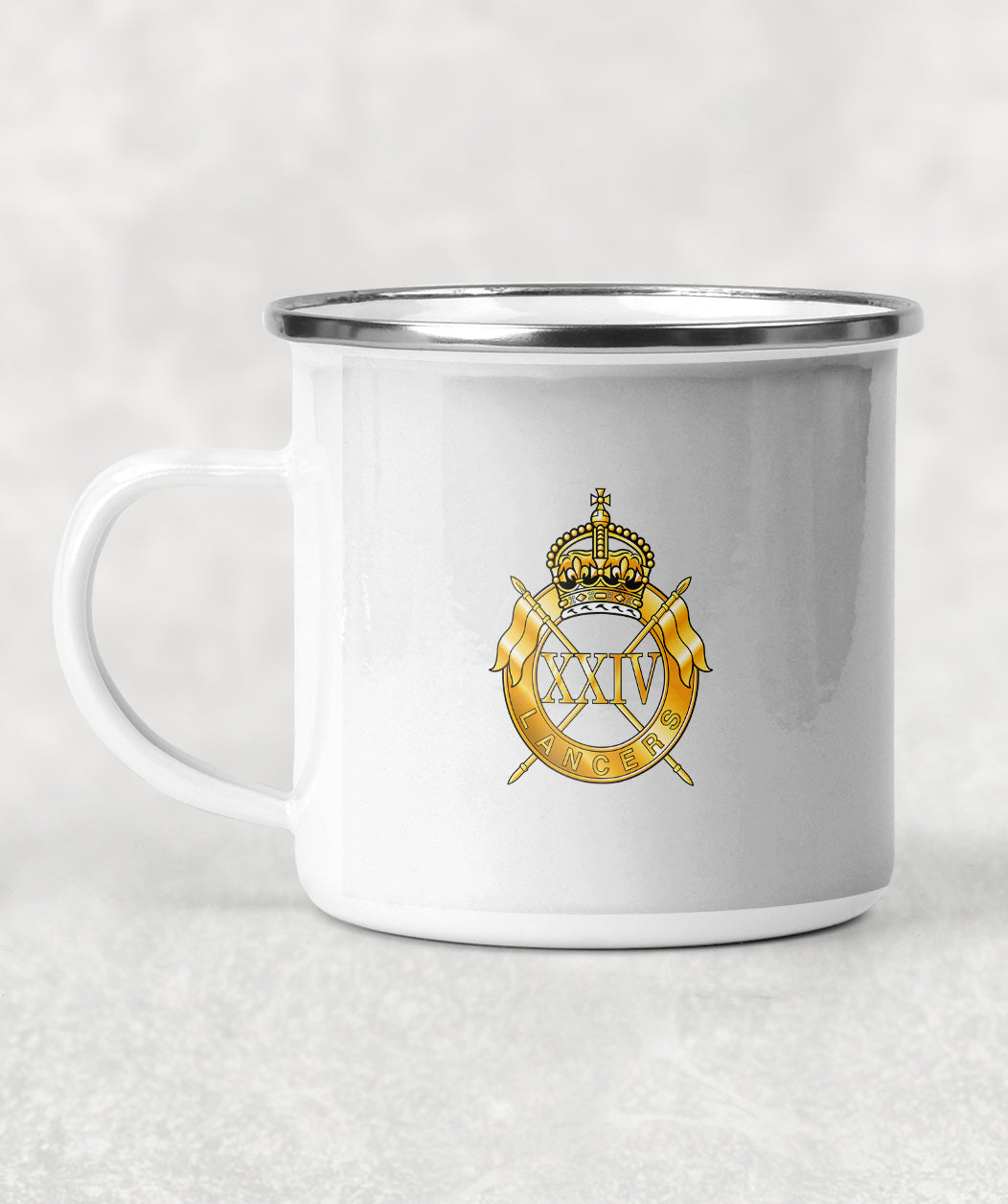24th Lancers - Enamel Mug