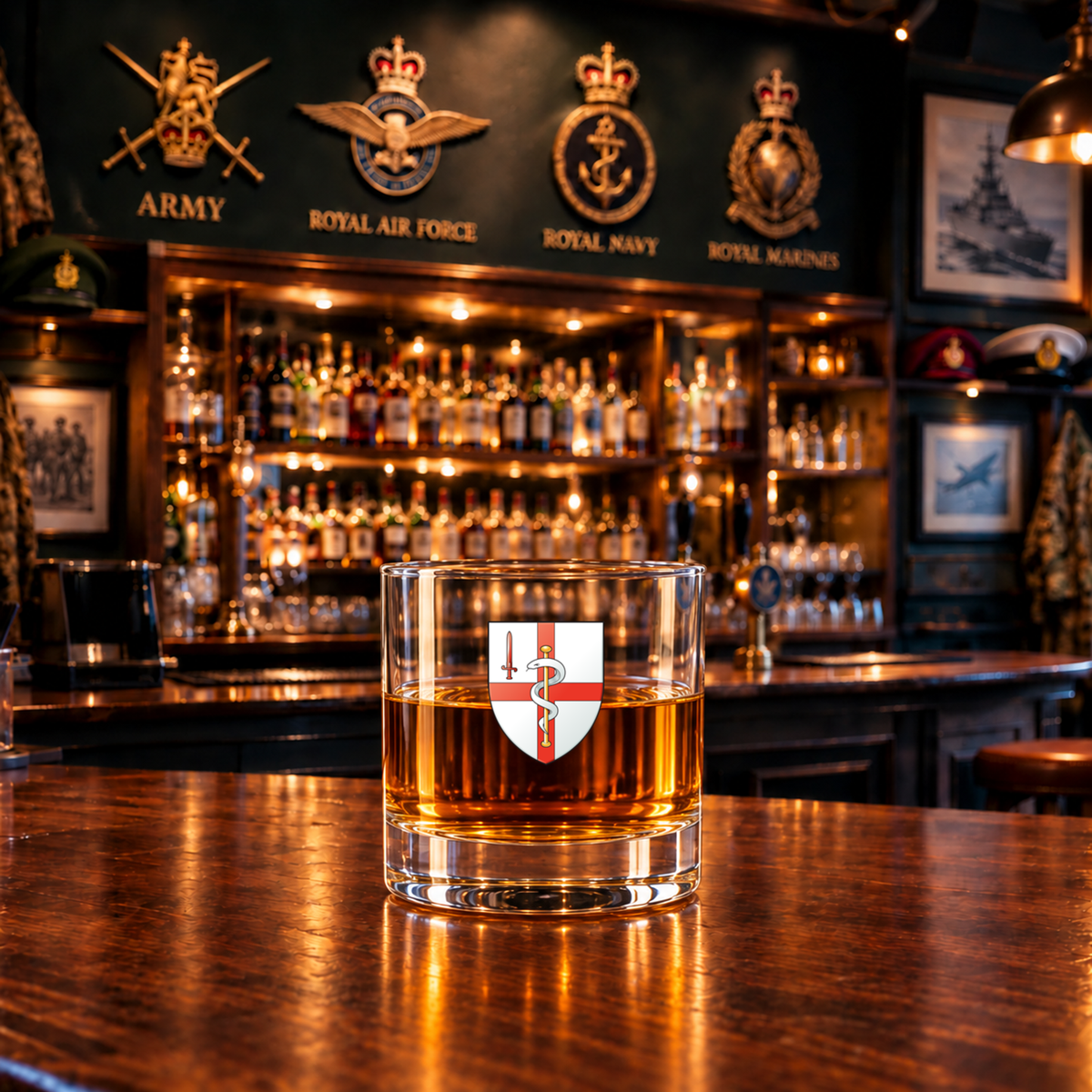 256 Field Hospital - Whiskey Glass