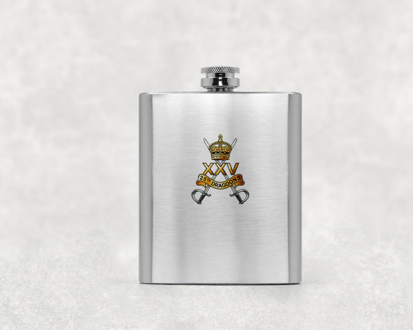 25th Dragoons - Hip Flask