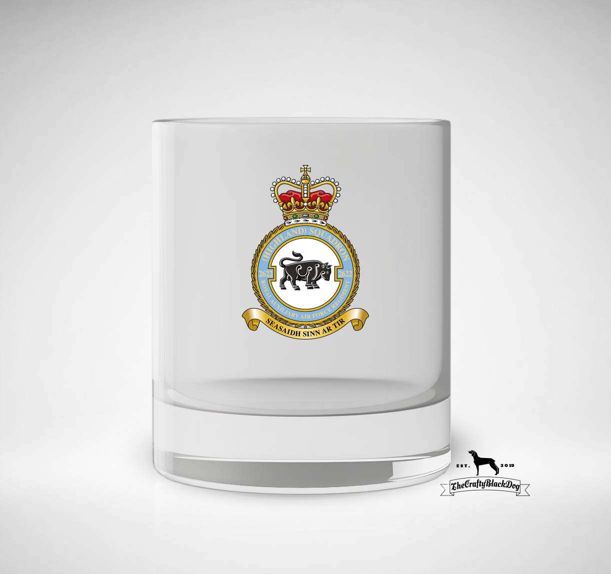 2622 (Highland) SQN RAuxAF - Whiskey/Spirit Glass