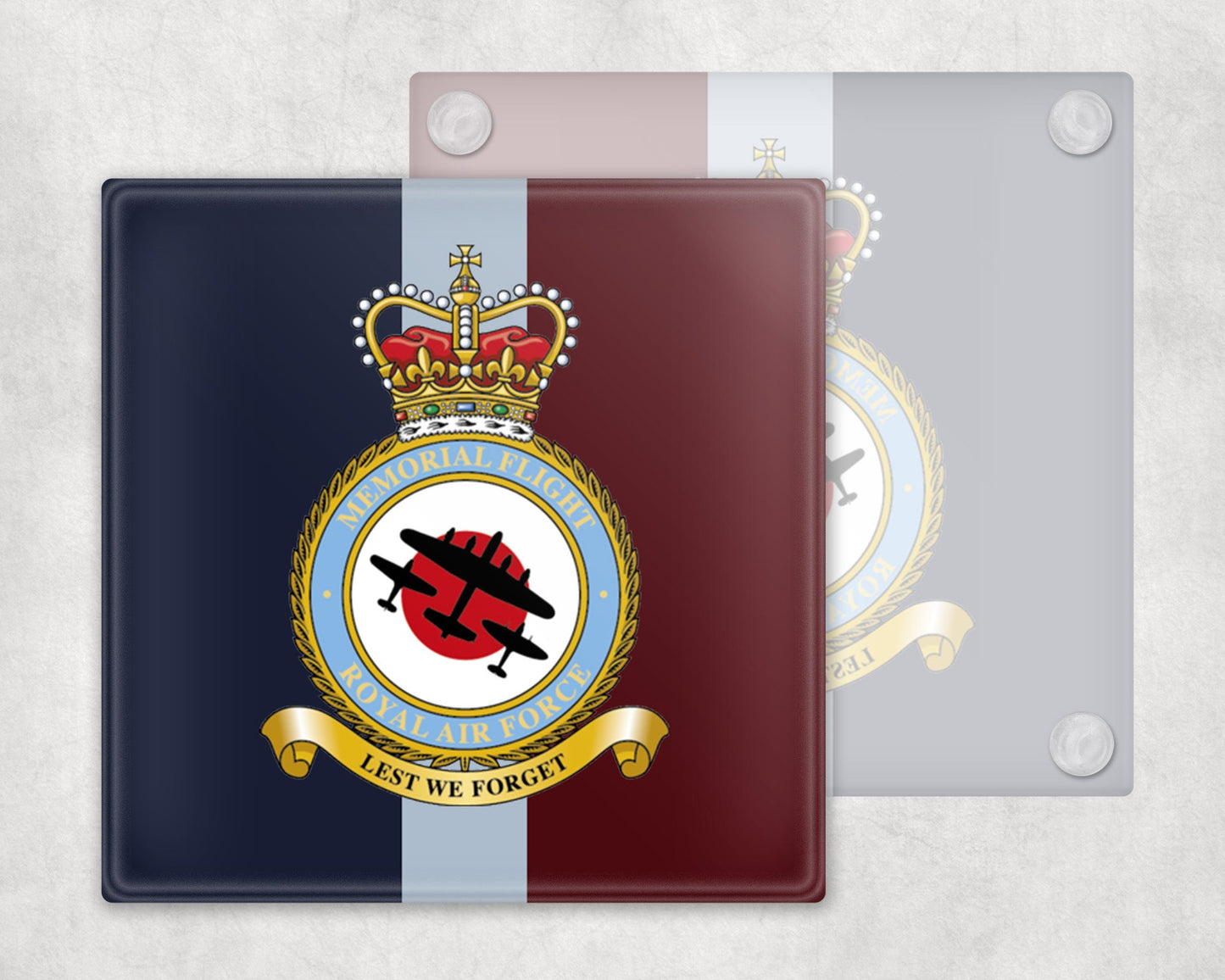 Memorial Flight Squadron RAF - Glass Coaster