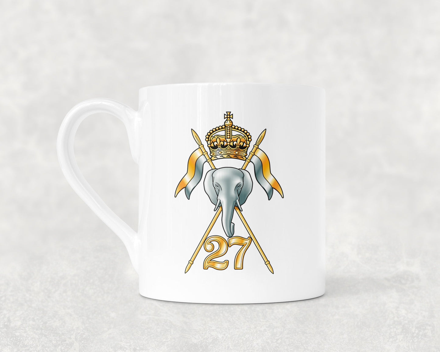 27th Lancers - Bone China Mug