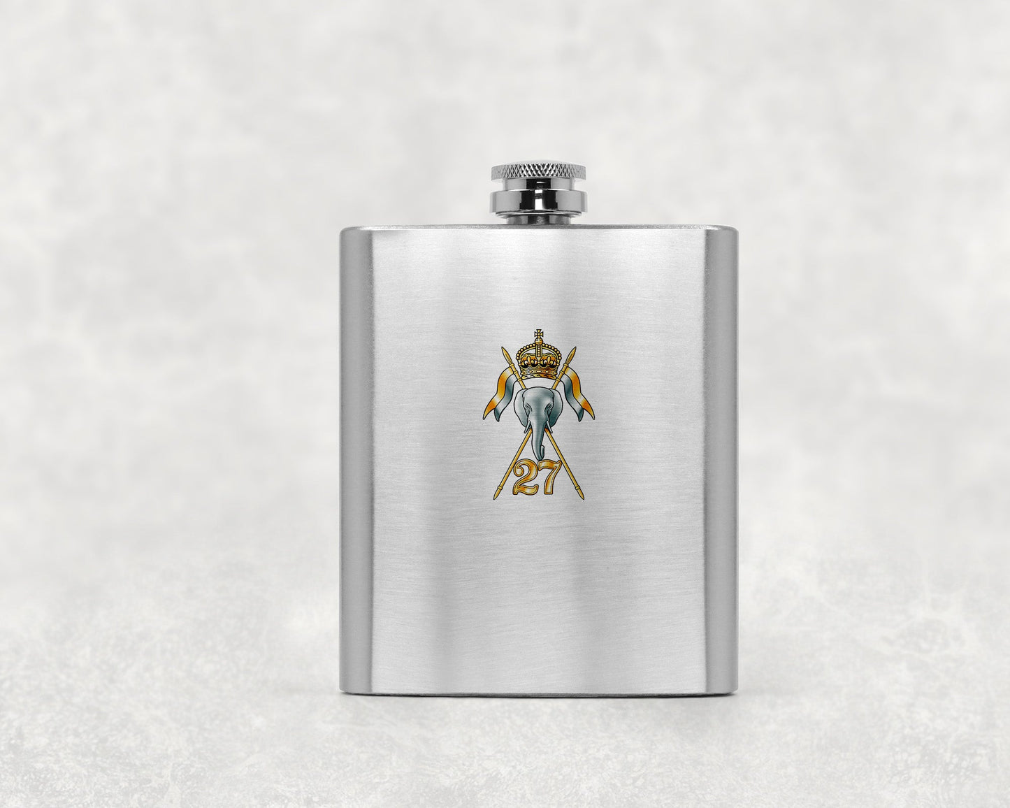 27th Lancers - Hip Flask