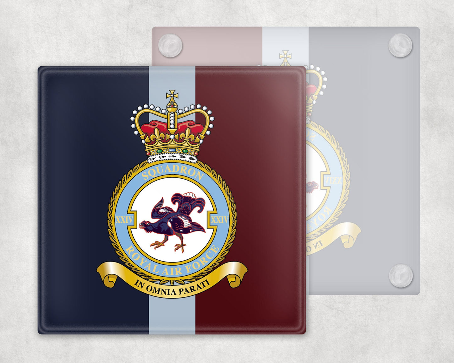 24 Squadron RAF - Glass Coaster