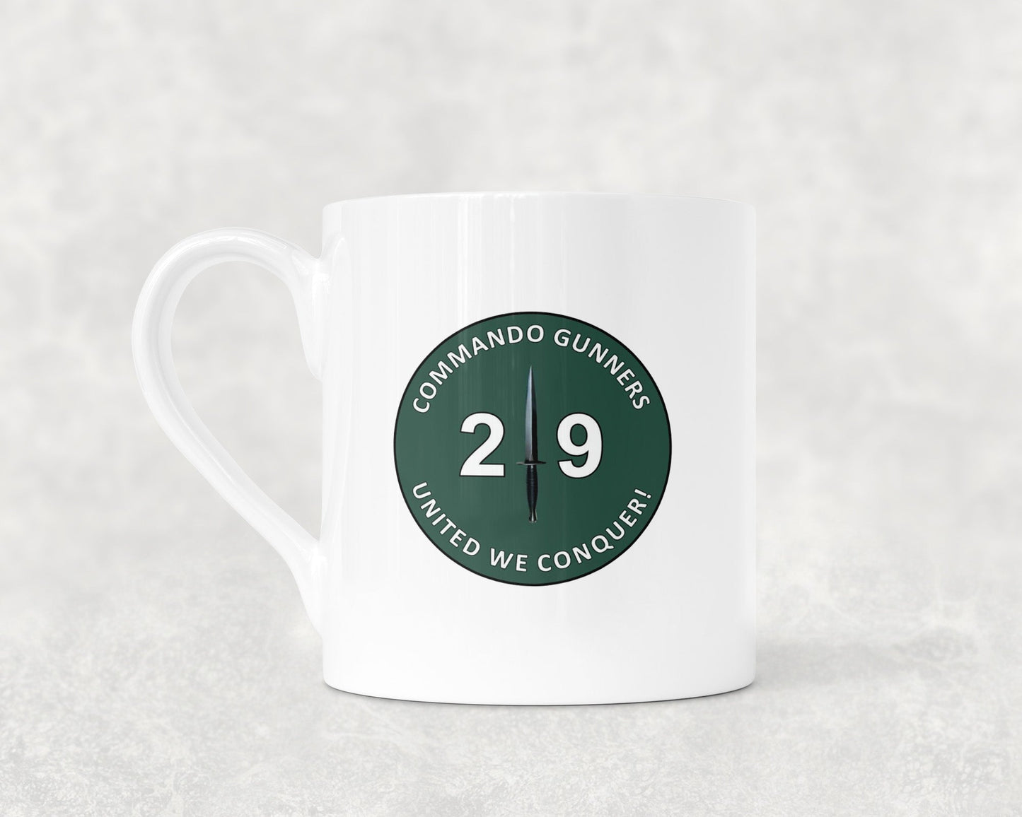 29 Commando RA - Bone China Mug