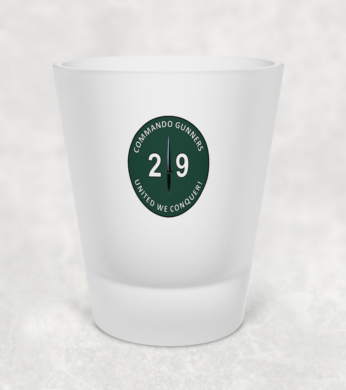 29 Commando RA - Shot Glass