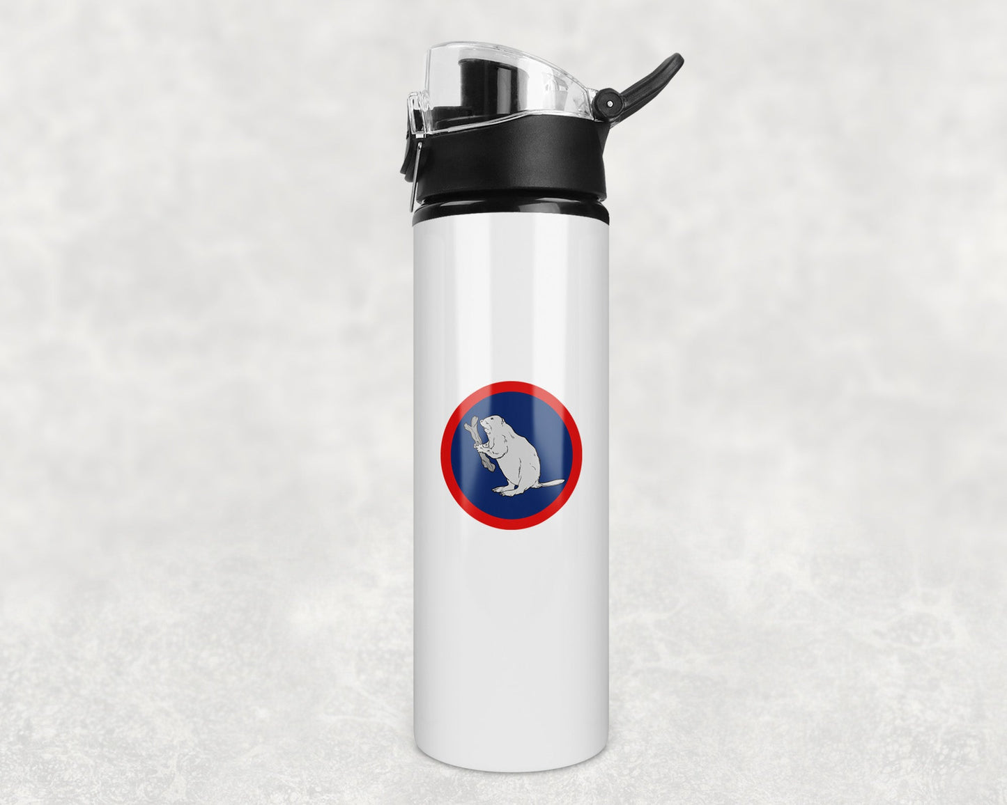 2 Logistic Support Regiment - Flip Top Water Bottle