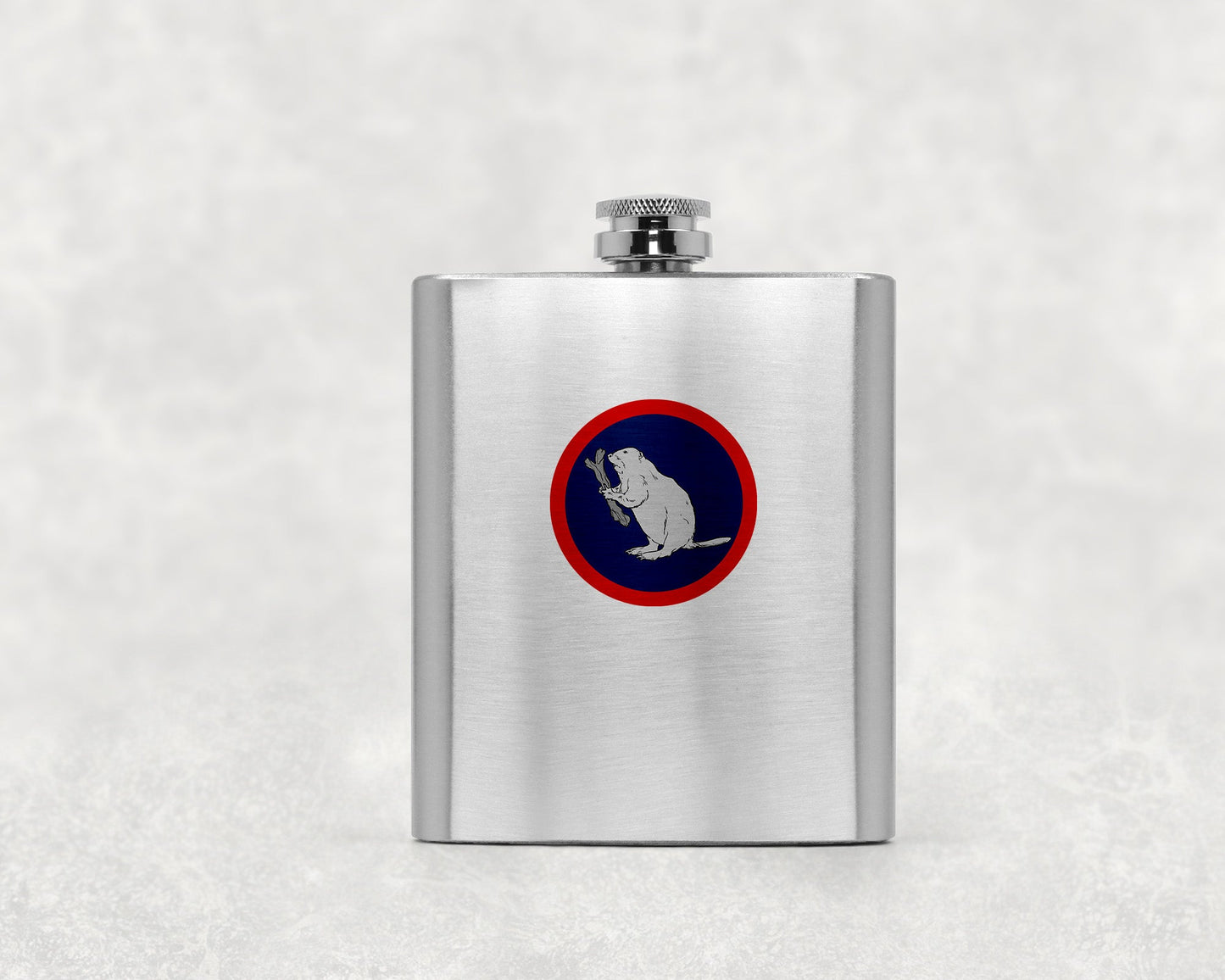 2 Logistic Support Regiment - Hip Flask