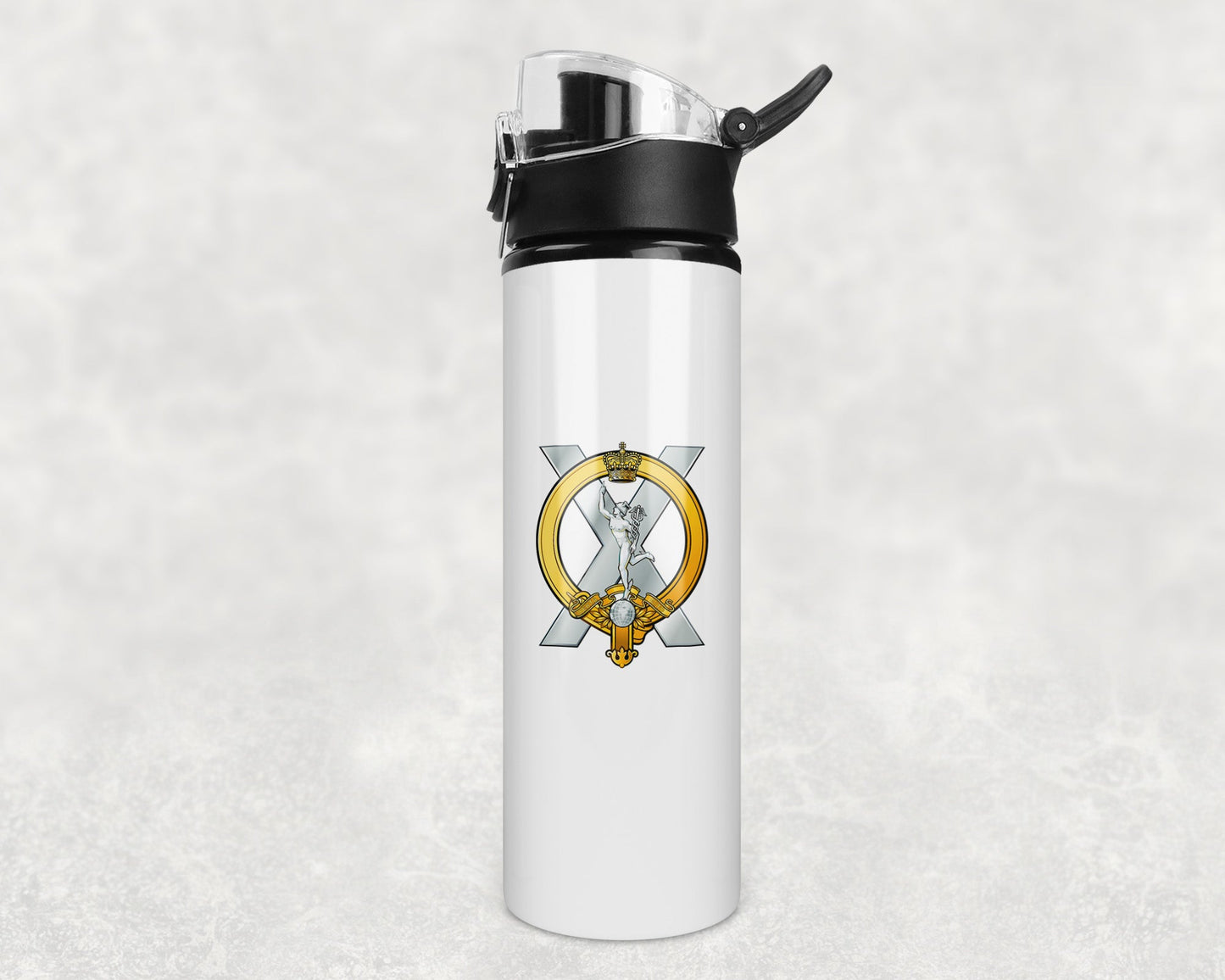 32 Signals Regiment - Flip Top Water Bottle