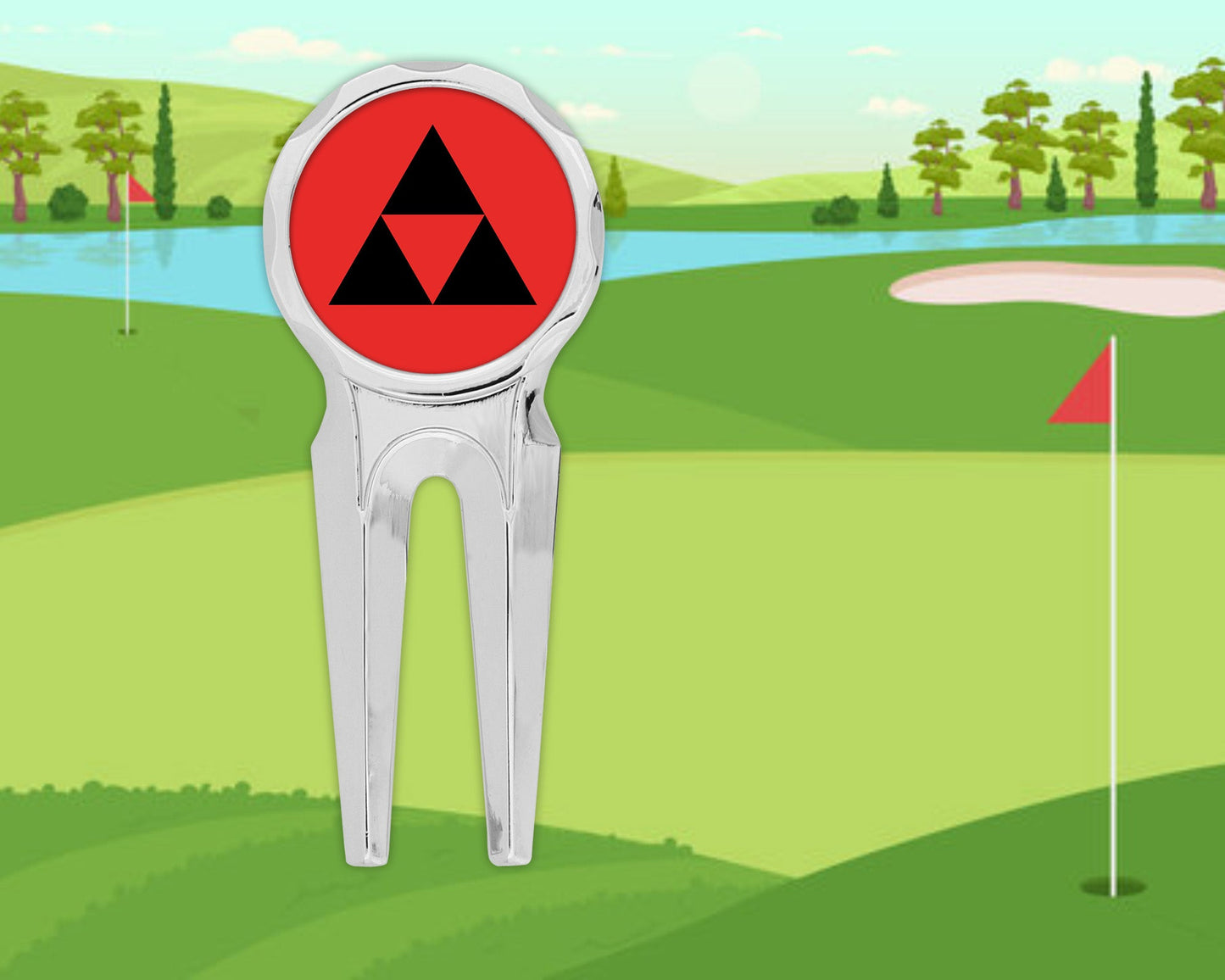 3rd (United Kingdom) Division - Golf Divot Repair Tool