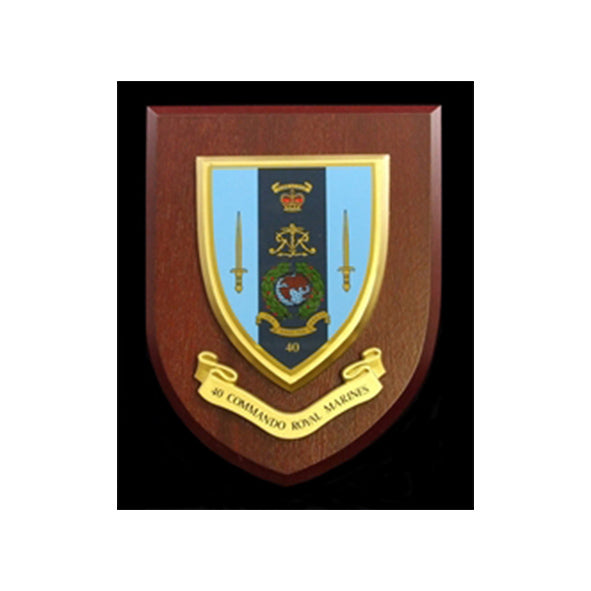40 Commando - Wall Shield Plaque | MOD Licensed Seller | Regimental