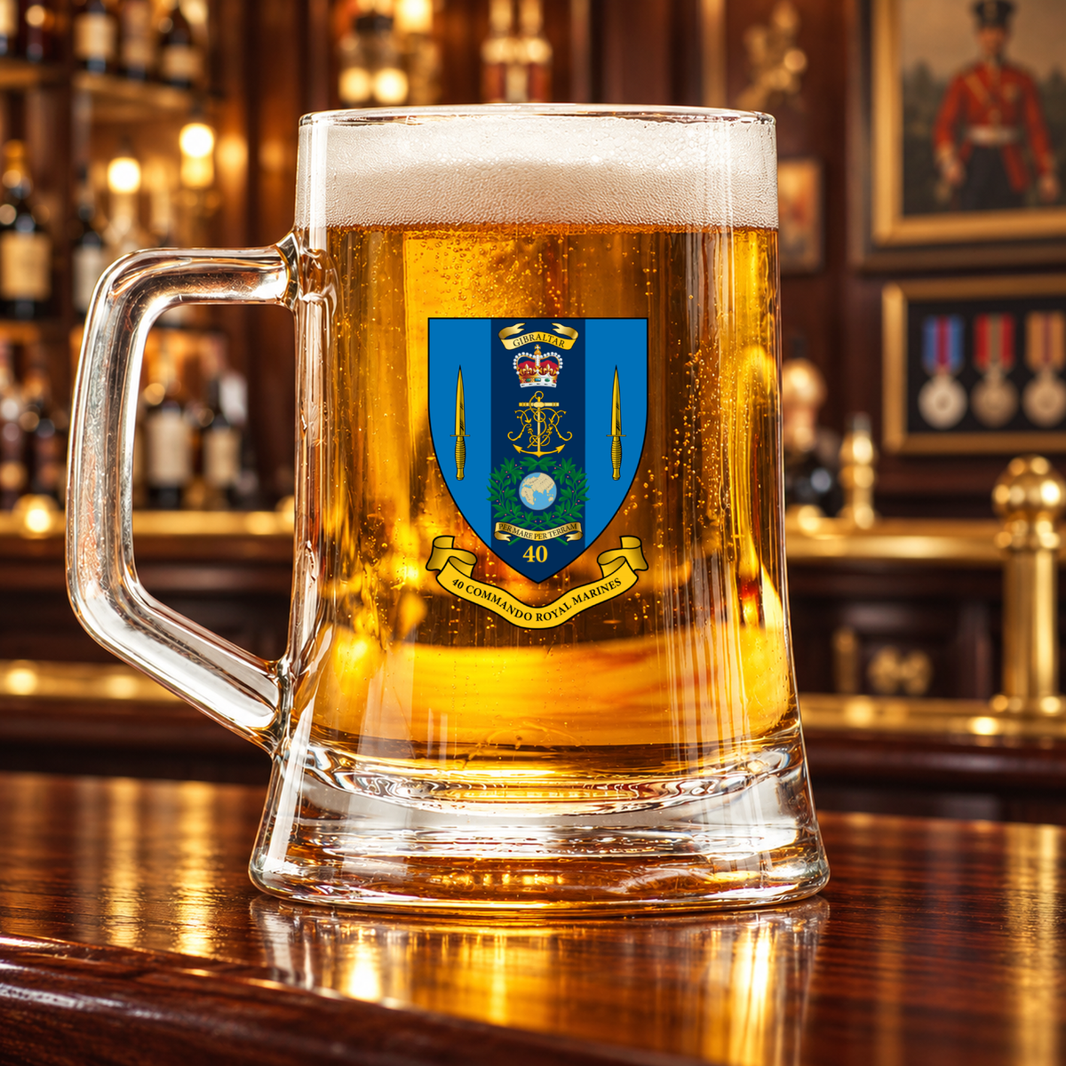 40 Commando RM - Tankard | The Crafty Black Dog