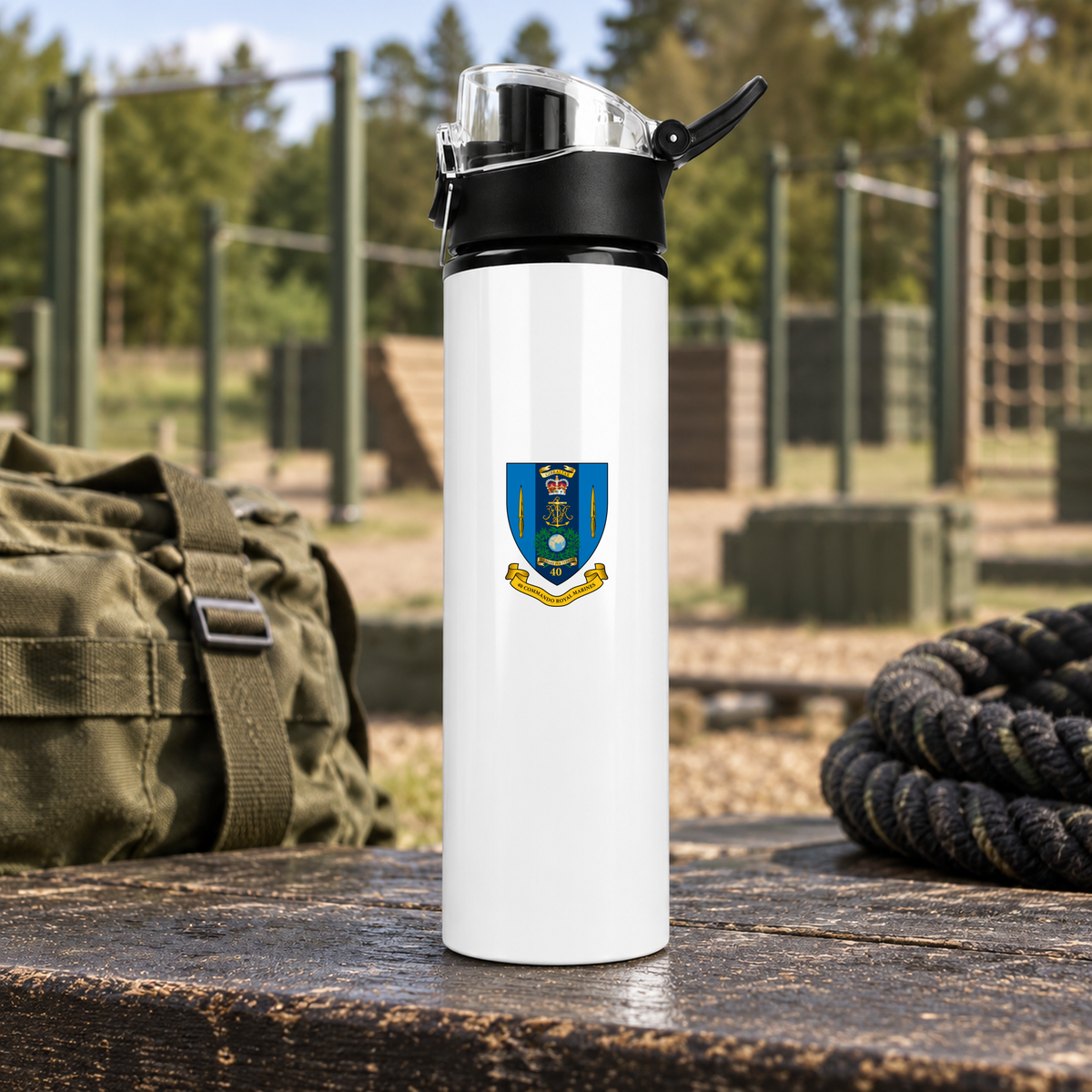 40 Commando RM - Water Bottle | The Crafty Black Dog — Flip_Top_Bottle_Military_Fitness_Smart_Object copy