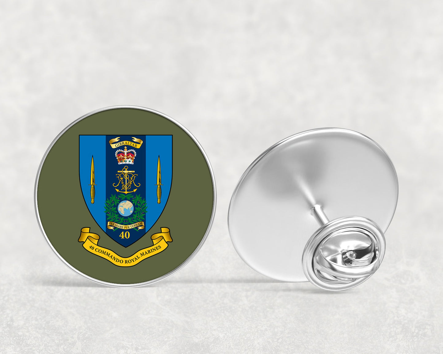 40 Commando RM - Lapel Pin