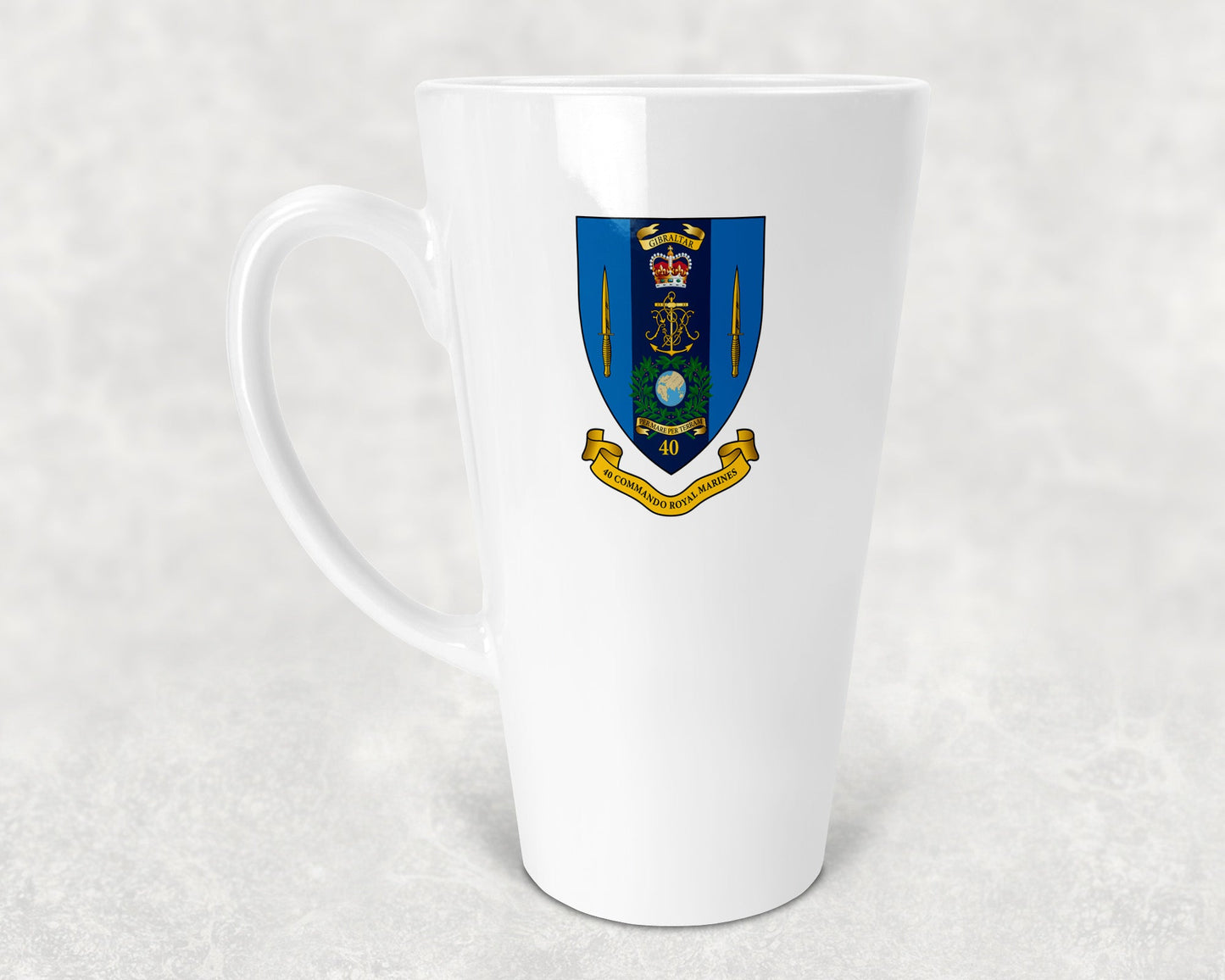 40 Commando RM - Latte Mug 17oz