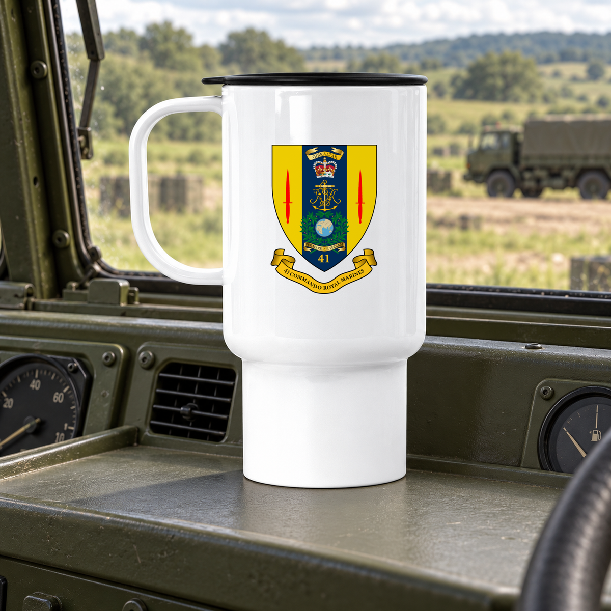 41 Commando RM - Travel Mug | The Crafty Black Dog