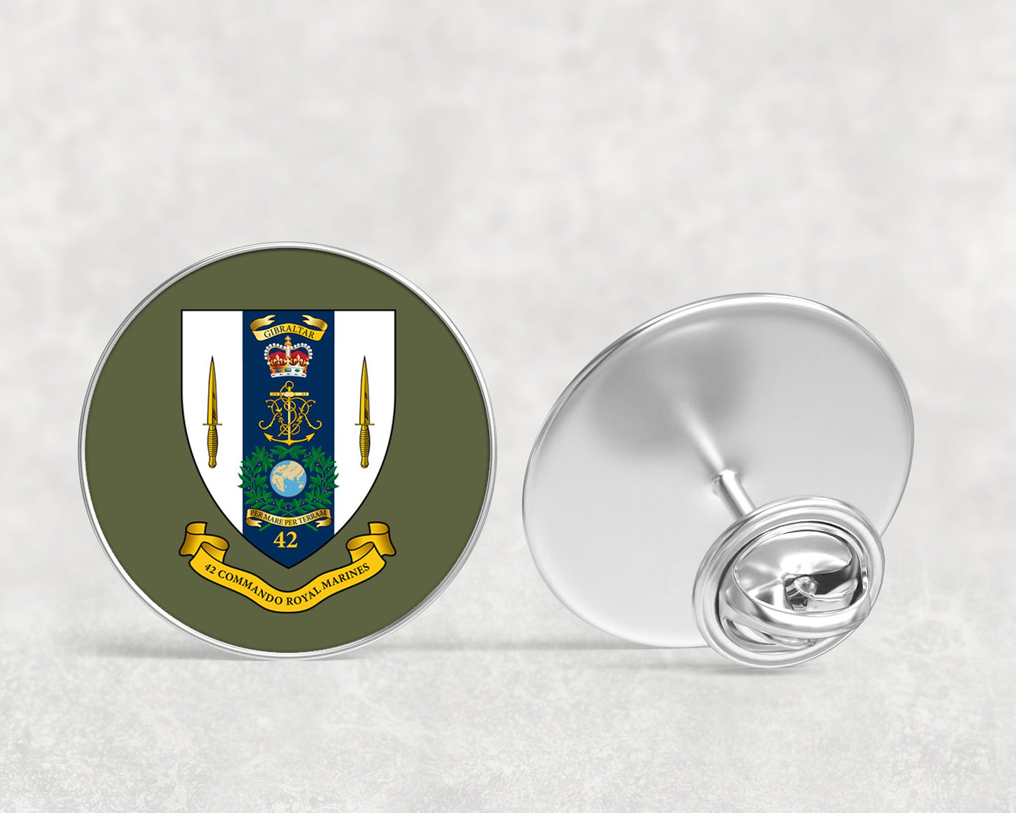 42 Commando RM - Lapel Pin