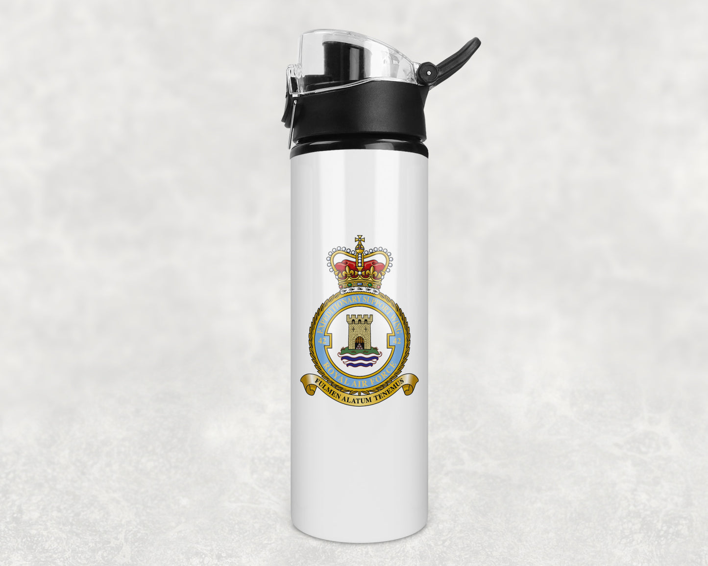 42 Expeditionary Support Wing RAF - Flip Top Water Bottle